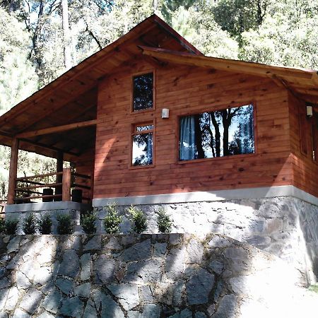 Cabanas Alpinas Lopez Fontes Valle de Bravo Bagian luar foto