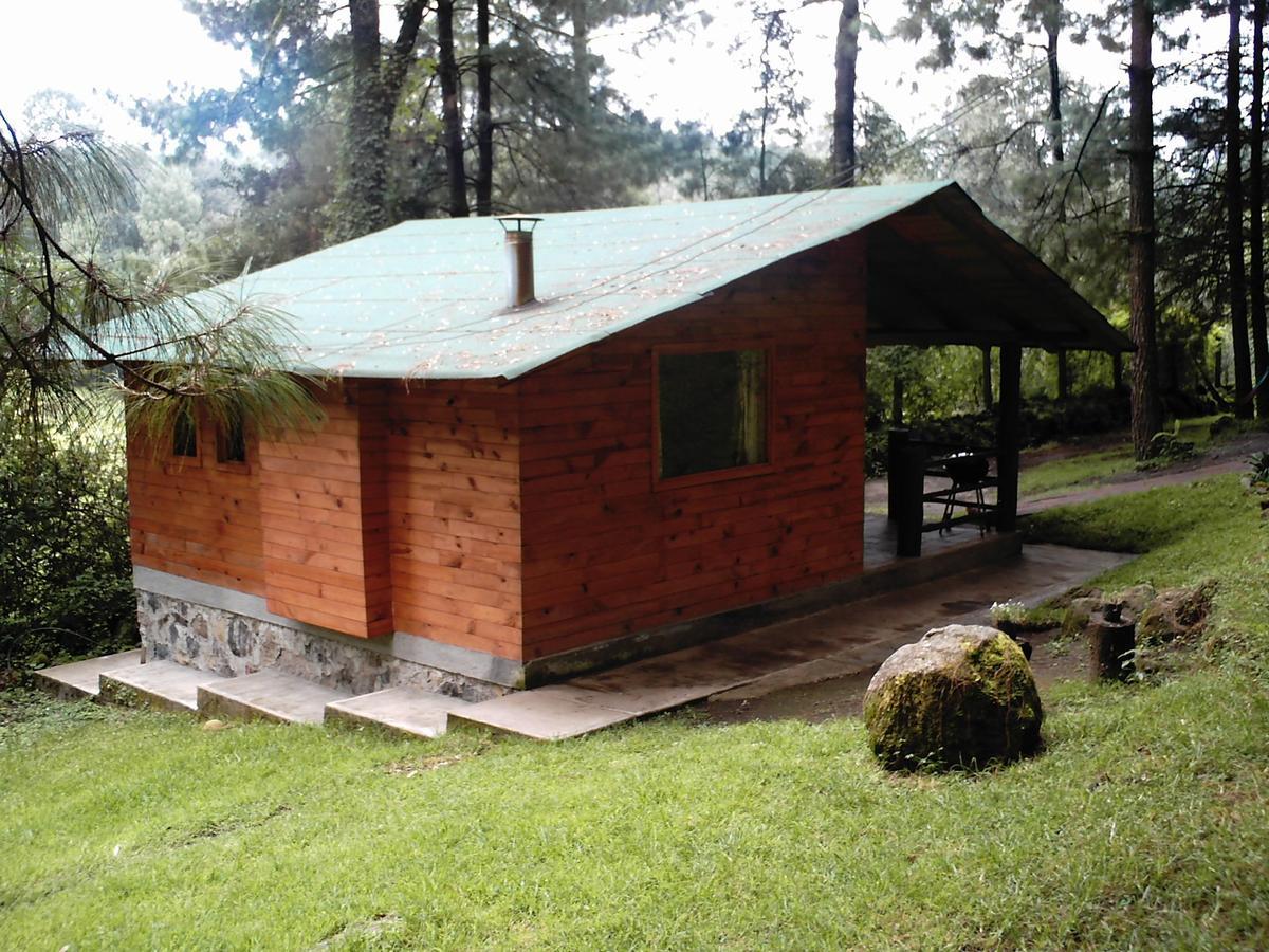 Cabanas Alpinas Lopez Fontes Valle de Bravo Bagian luar foto
