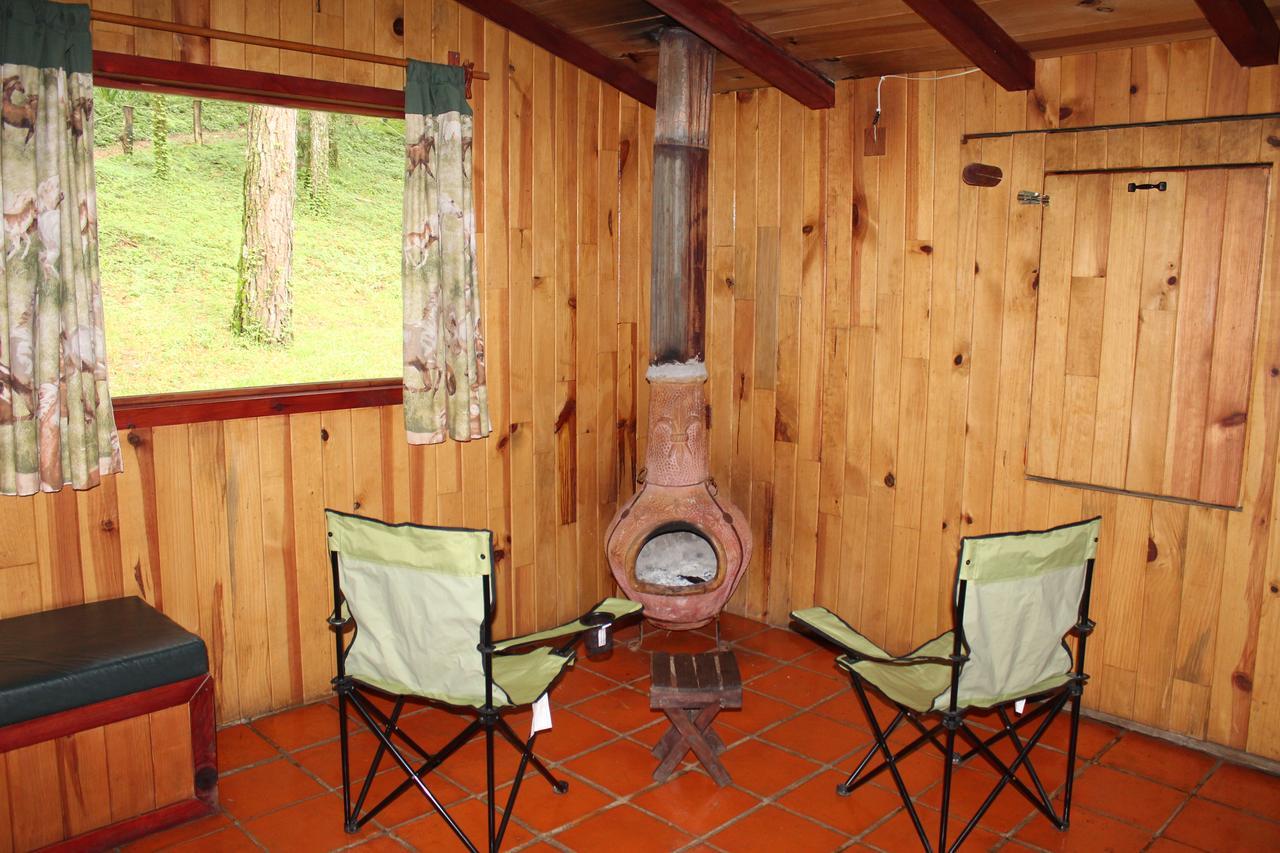 Cabanas Alpinas Lopez Fontes Valle de Bravo Bagian luar foto
